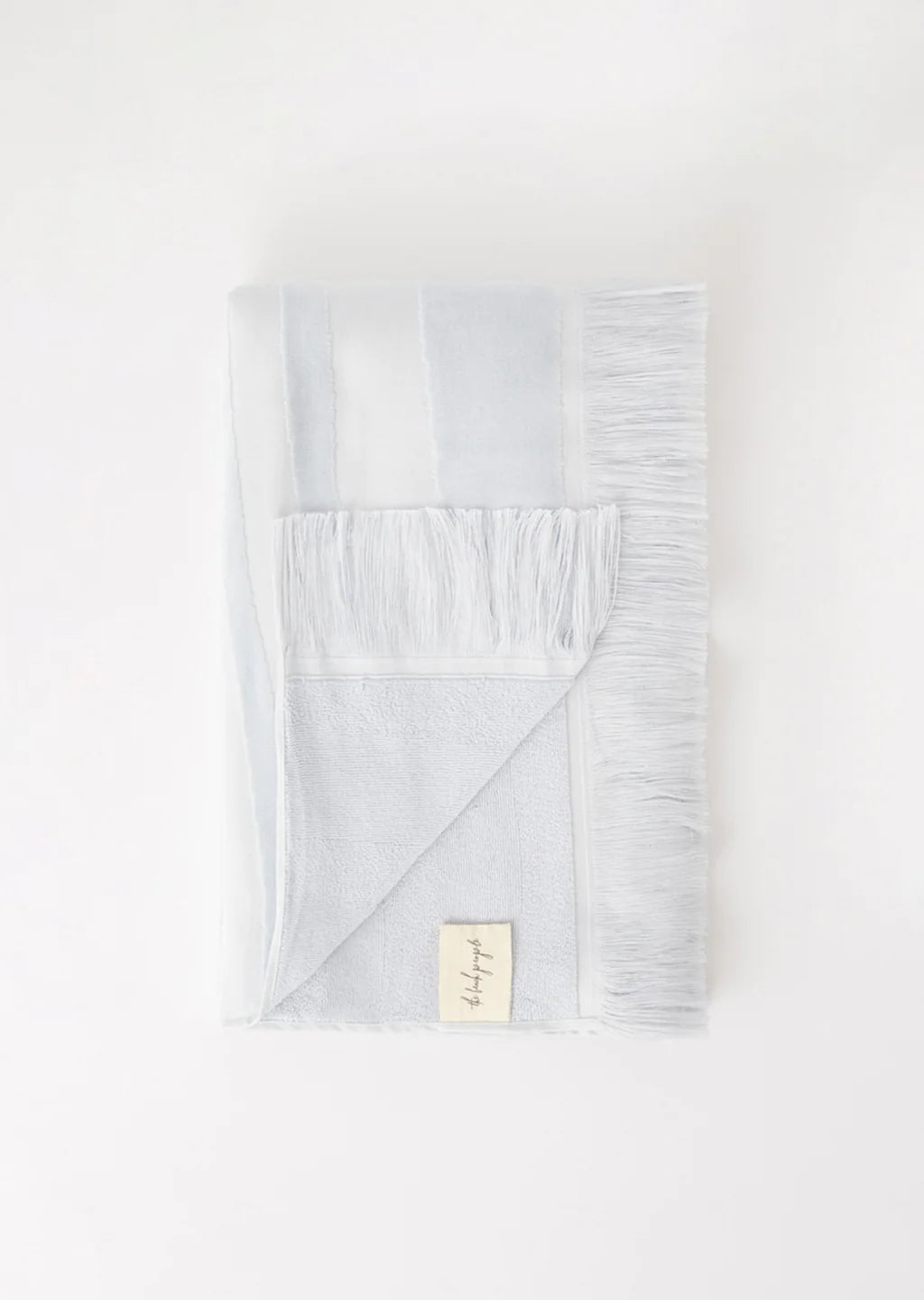 Ripple Beach Towel Pale blue